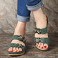 SYDNEY™ OPEN-TOE FANCY FLOWER ORTHOPEDIC SANDALS