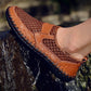 BREATHABLE AND WATERPROOF LEATHER SHOES FOR MEN