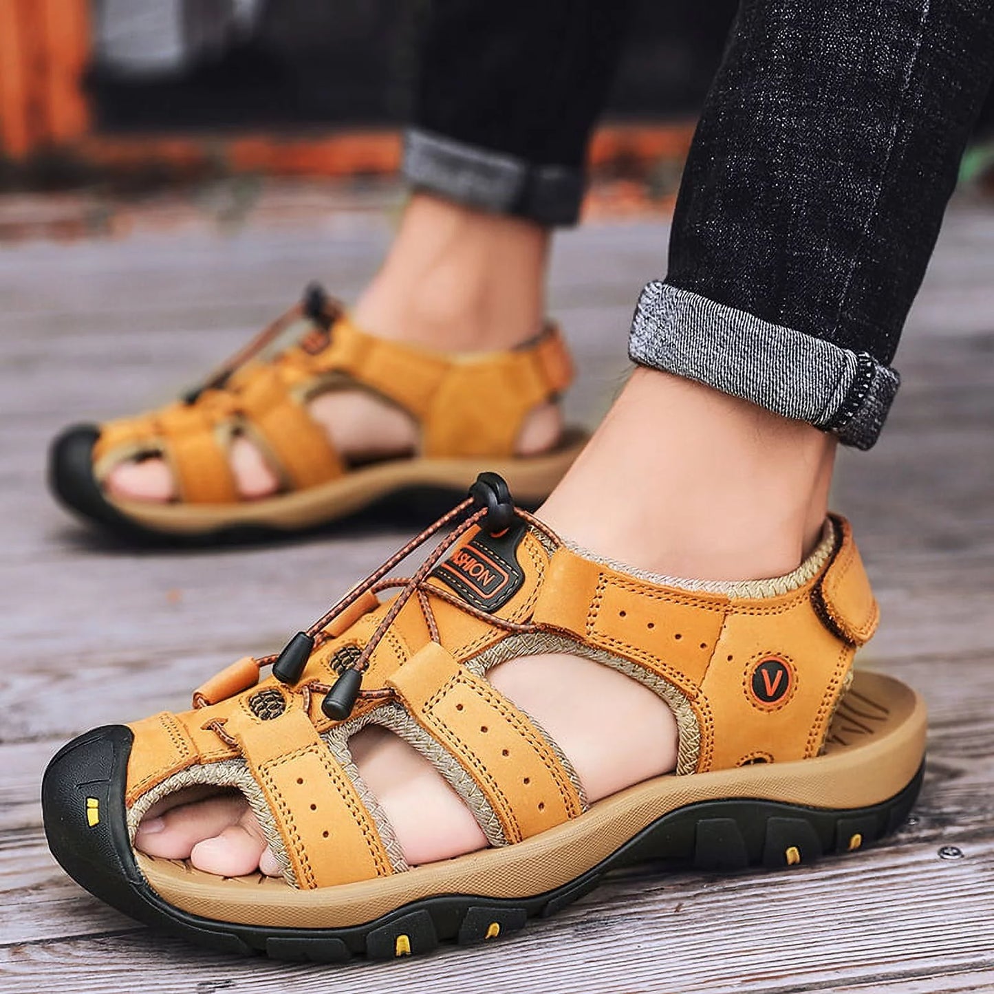 ISAAC™ GENUINE LEATHER SUMMER SANDALS