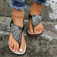 WOMEN'S CASUAL ORTHOPEDIC ROMAN CRYSTAL SANDALS