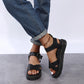 BILLIE™ ROMAN BUCKLE PLATFORM ORTHOPEDIC SANDALS