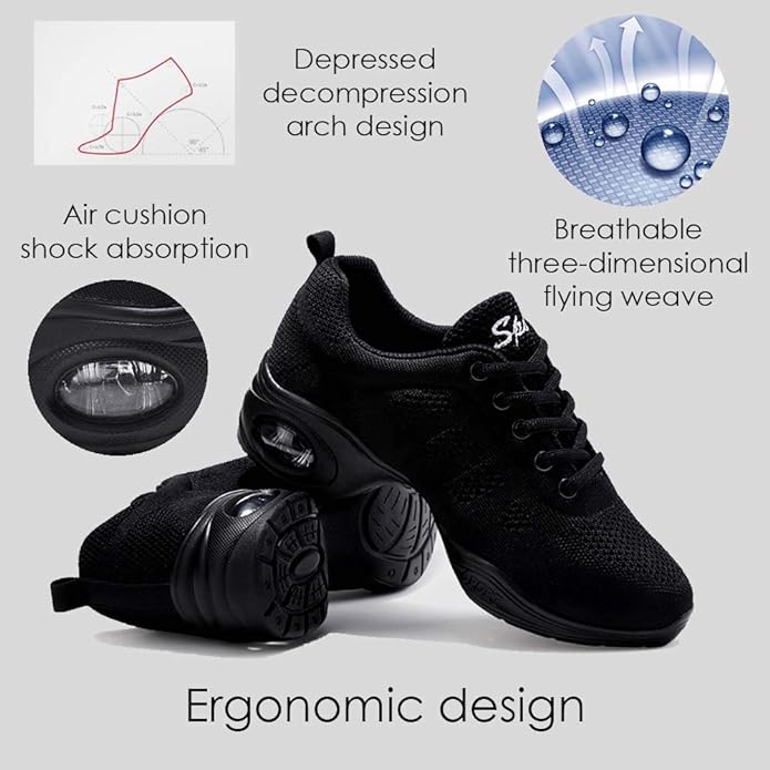 BELLASPRING™ PREMIUM ARCH SUPPORT DANCE SHOES