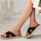 BRONTE™ CASUAL CROSS STRAP BOHEMIAN SLIDE SANDALS