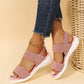 ELARA™ COMFORTABLE ANKLE STRAP PLATFORM SANDALS