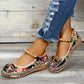 MAISIE™ HANDWOVEN FLORAL PRINT ORTHOPEDIC SHOES