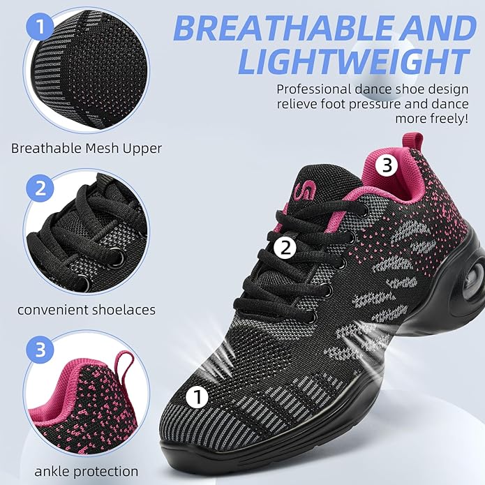 BELLASPRING™ PREMIUM ARCH SUPPORT DANCE SHOES