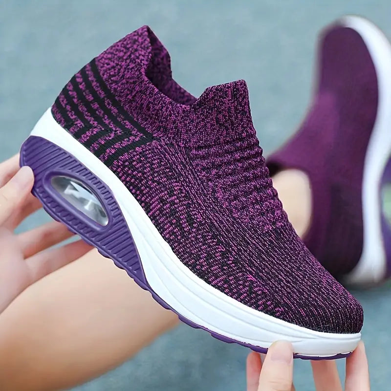 MABEL™ WOMEN'S KNITTED CHUNKY ORTHOPEDIC SNEAKERS