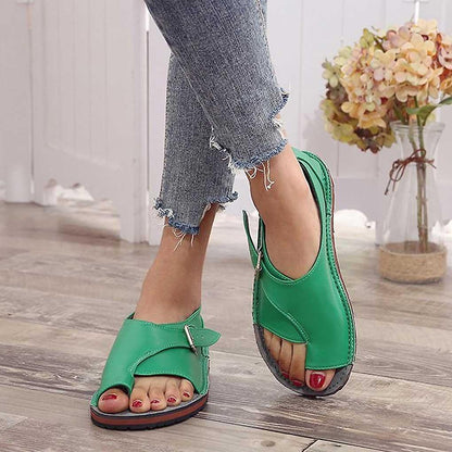 WOMEN'S CASUAL FLAT ORTHOPEDIC BUNION SANDALS