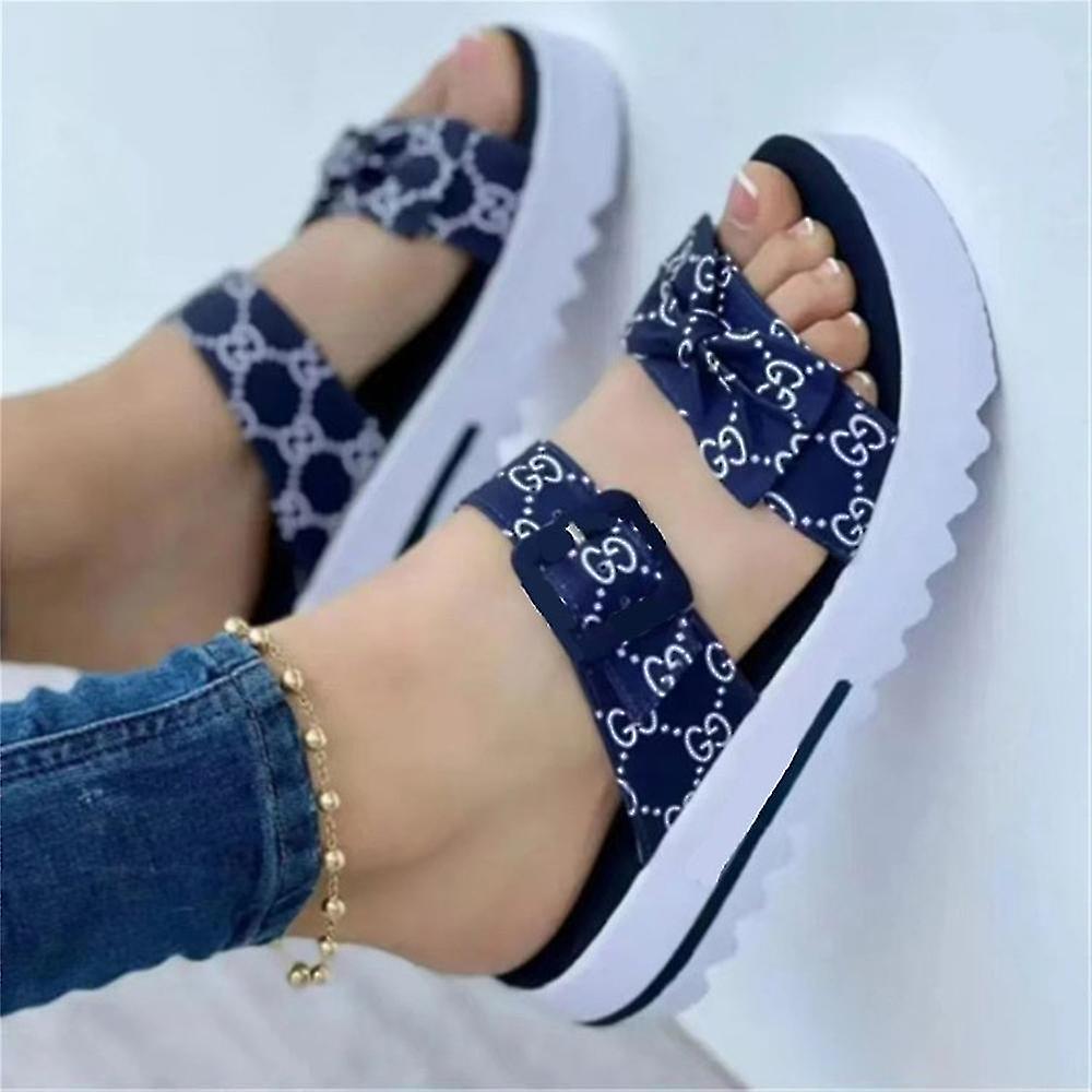 ALIRA™ RIBBON BOWKNOT OPEN TOE SUMMER SANDALS