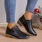 ELEANOR™ - WOMEN'S ORTHOPEDIC RETRO POINTED-TOE BACK ZIPPER ANKLE BOOTS