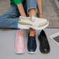 NORA™ KNITTED MESH SLIP-ON WOMEN'S SNEAKERS