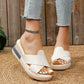 ALINTA™ OPEN TOE SUMMER WEDGE BUCKLE ORTHO SANDALS