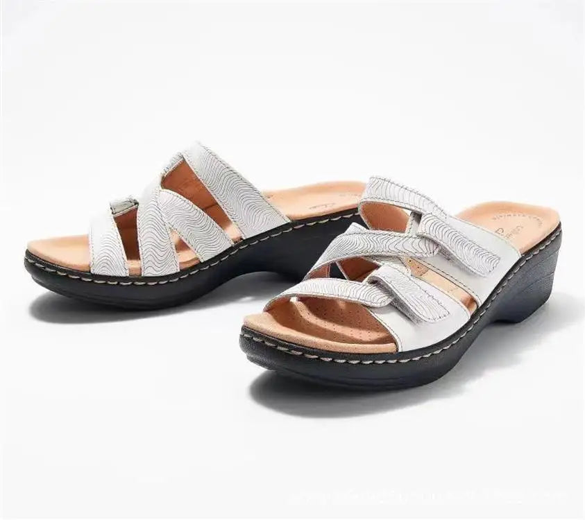 EASE™ SOFT BOTTOM ORTHOPEDIC WEDGE SANDALS