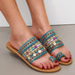 WOMEN'S SUMMER FLAT HEEL OPEN-TOE VINTAGE SANDALS