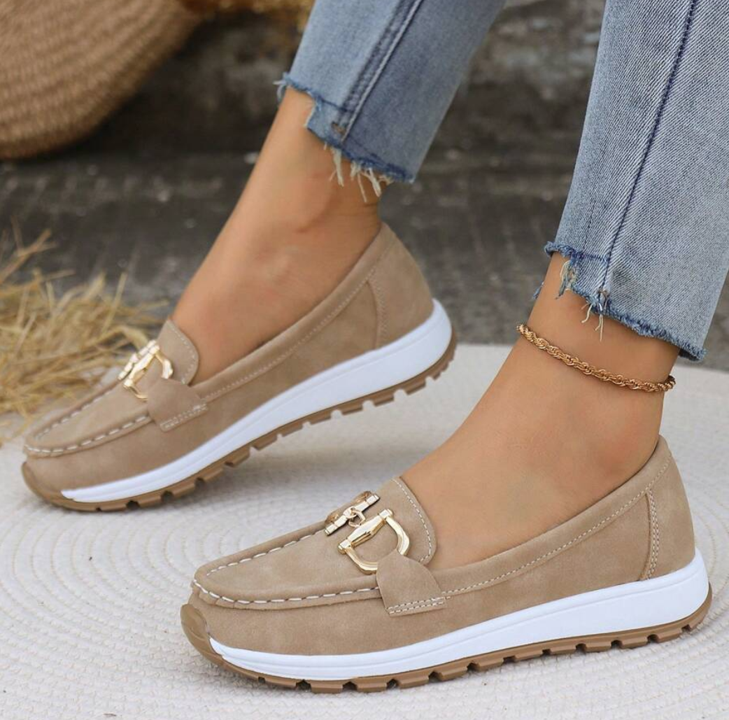 BERTHA™ WOMEN PU LEATHER ORTHOPEDIC LOAFERS