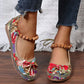 MAISIE™ HANDWOVEN FLORAL PRINT ORTHOPEDIC SHOES