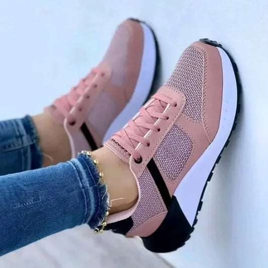 LILY™ CASUAL LACE-UP VULCANIZED ORTHOPEDIC SNEAKERS