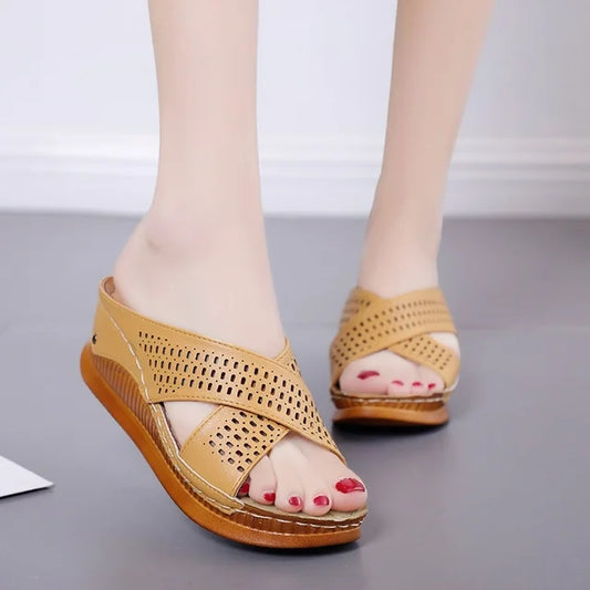 EMILIA™ FASHION HEELS THICK ORTHOPEDIC SANDALS