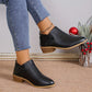 ELEANOR™ - WOMEN'S ORTHOPEDIC RETRO POINTED-TOE BACK ZIPPER ANKLE BOOTS