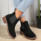 HAYLEY™ - WOMEN'S ORTHOPEDIC SOFT SOLE ROUND TOE PLATFORM ANKLE BOOTS