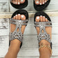 WOMEN'S SUMMER FLAT HEEL ELEGANT CASUAL SANDALS