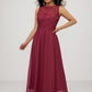 DINA™ ELEGANT CURVE PARTY SLEEVELESS MAXI DRESS