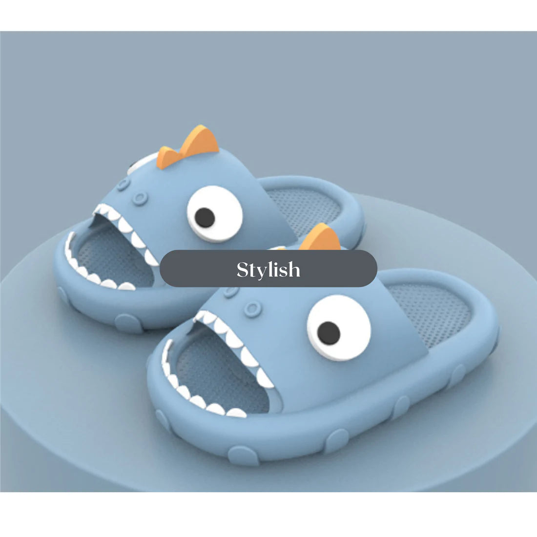 PREMIUM™ SHARK SLIDES KIDS SLIPPERS