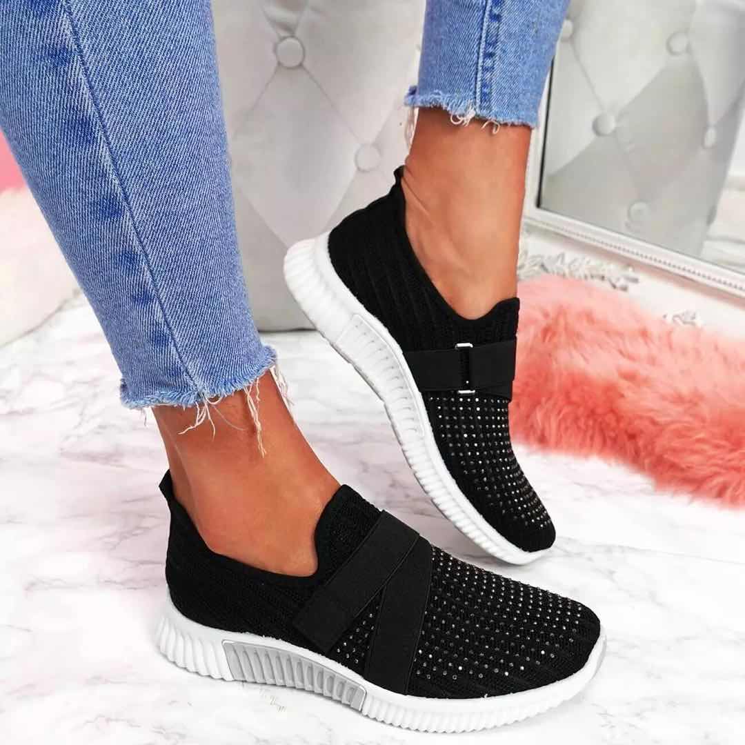 BREATHABLE AND LIGHT CRYSTAL SNEAKERS - AUS BEST SELLER